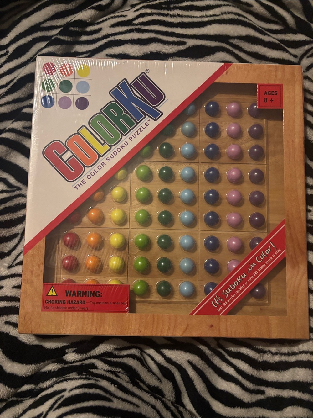 Color Sudoku Game - Multicolor Wooden Puzzle